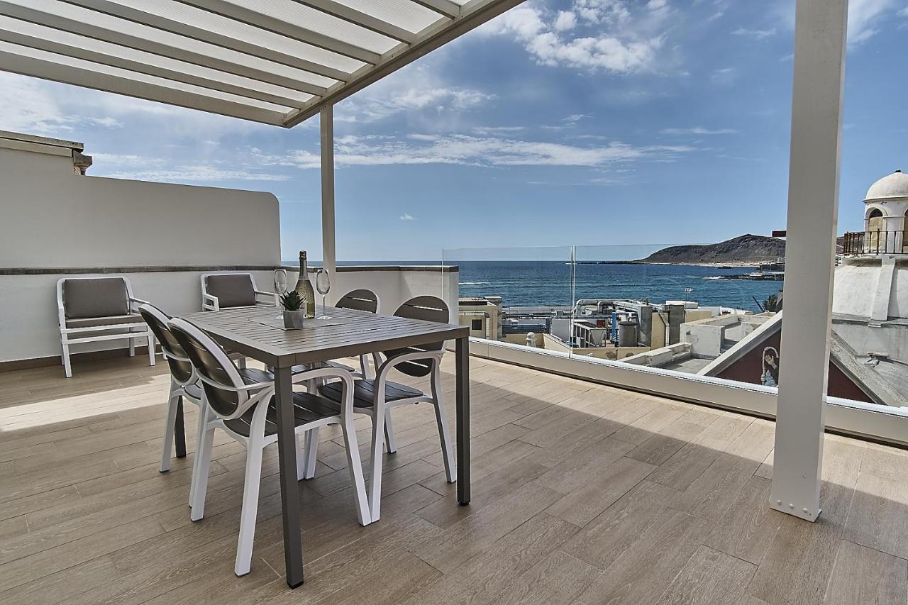 Malibu Canteras Atico 23 Vista Mar - Seaview Penthouse (Adults Only) Лас-Пальмас-де-Гран-Канария Экстерьер фото