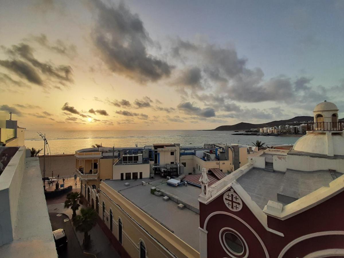 Malibu Canteras Atico 23 Vista Mar - Seaview Penthouse (Adults Only) Лас-Пальмас-де-Гран-Канария Экстерьер фото